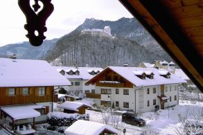 Balkonblick im Winter